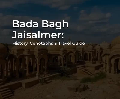 Bada Bagh Jaisalmer royal cenotaphs and golden sandstone chhatris