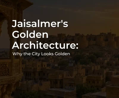 Jaisalmer Golden Architecture featuring yellow sandstone fort and historic havelis